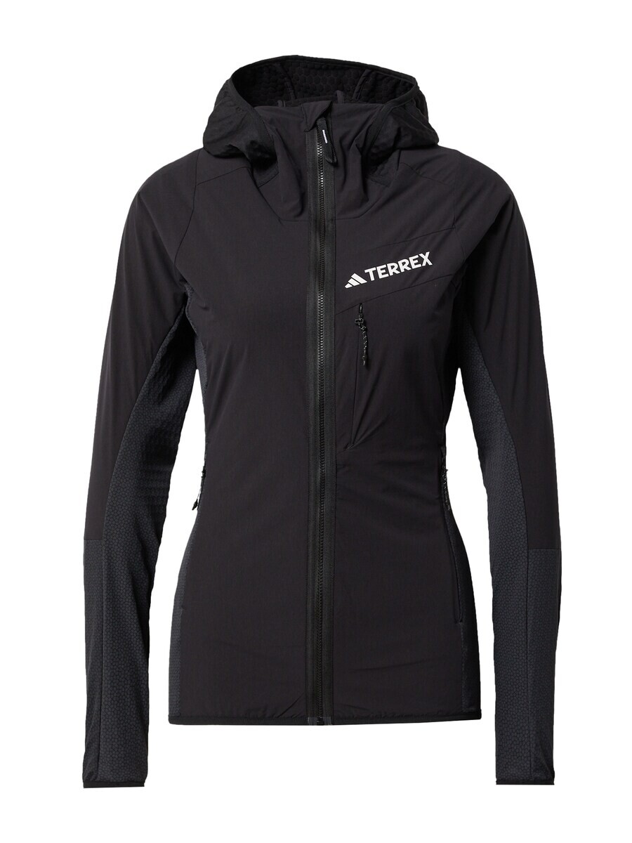 

Спортивная флисовая куртка Adidas TECHROCK WIND FLEECE, черный