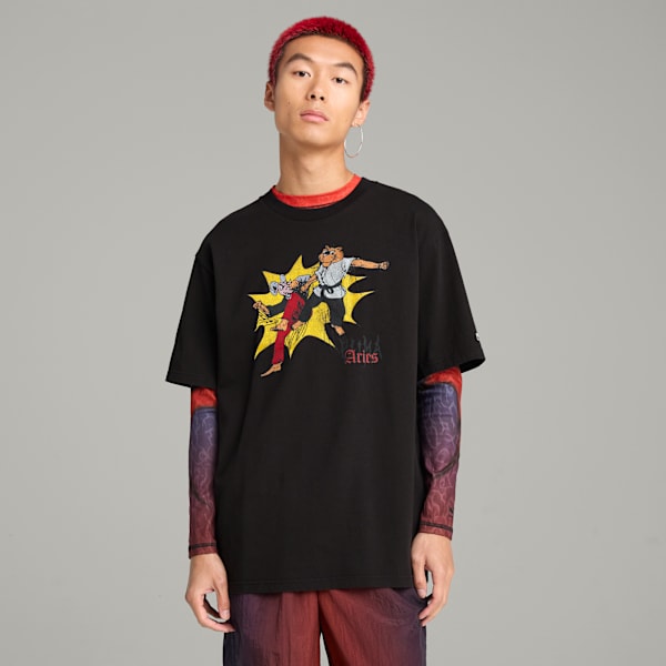 

Мужская футболка Puma X Aries, черный