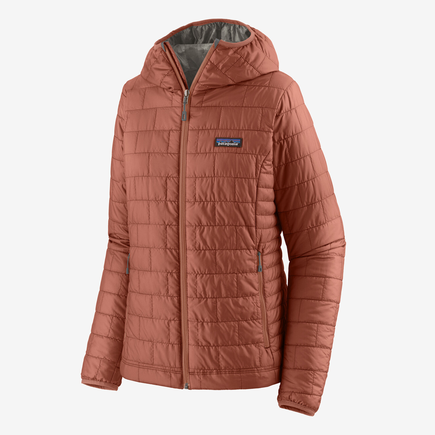 

Женская толстовка с капюшоном Nano Puff Patagonia, красный