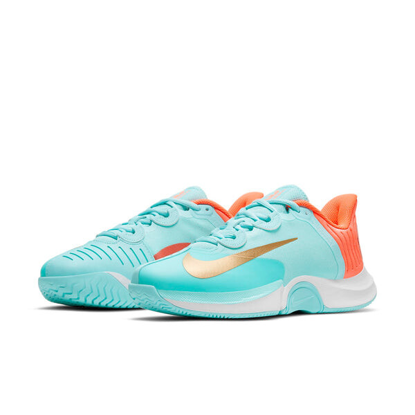 Кроссовки Court Air Zoom GP Turbo Nike, зеленый — фото 3