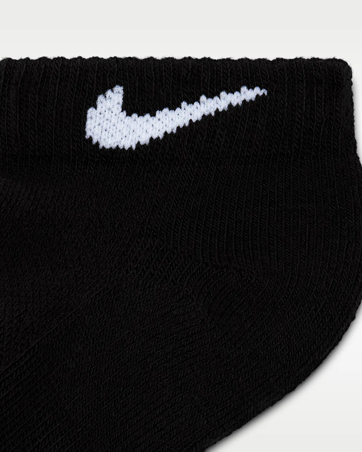 Детские носки Nike Dri-FIT Elevated Everyday (6 пар), Black/White — фото 4