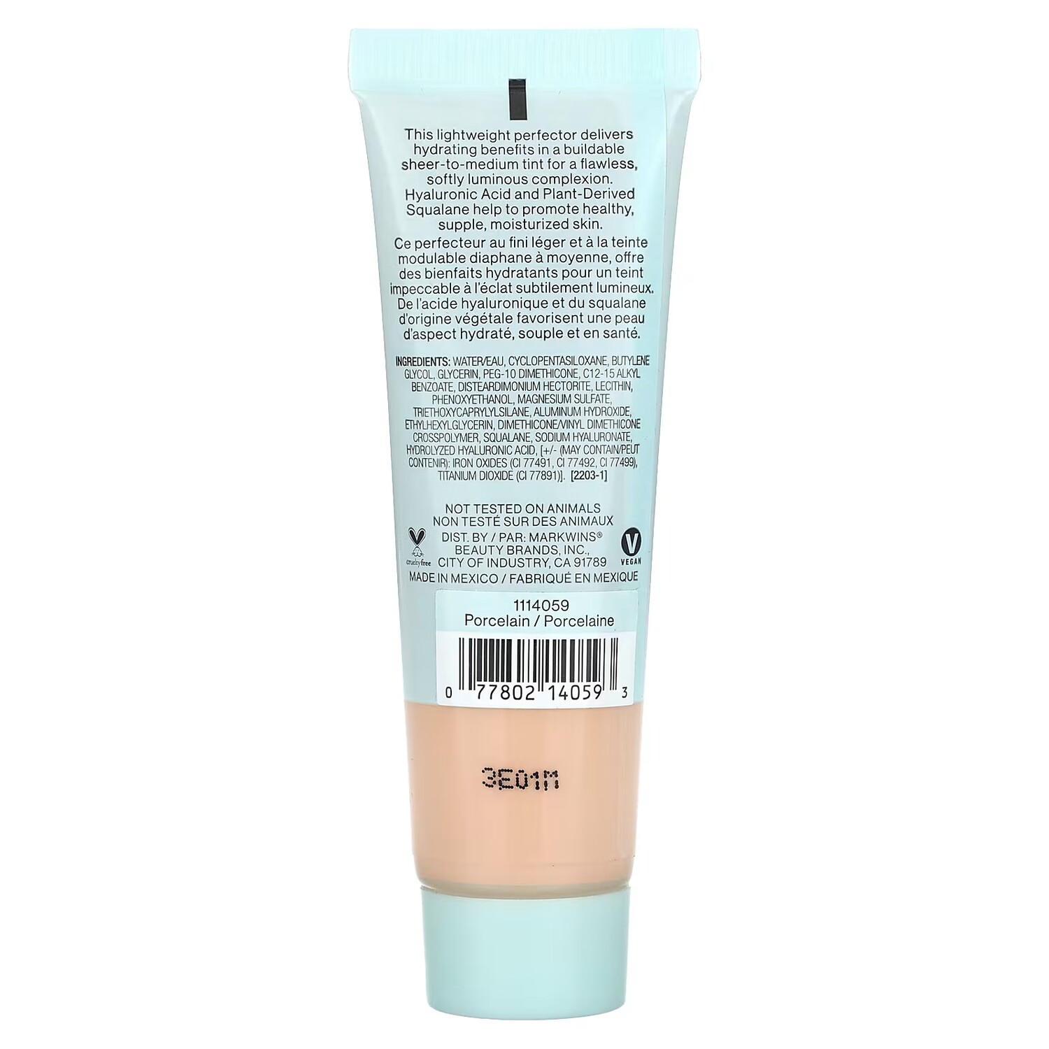 Wet n Wild BareFocus Tinted Hydrator 1114059 Фарфор, 0,91 жидк. унции (27 мл) — фото 2