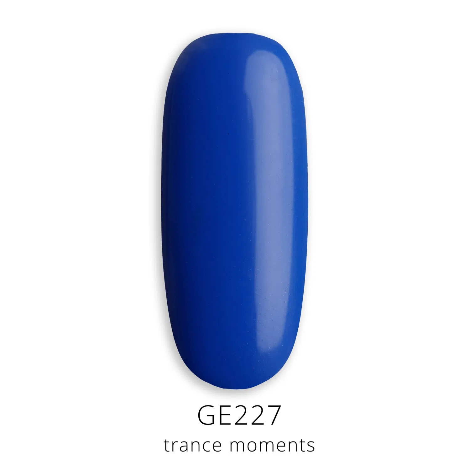 Гибридный лак для ногтей GE227 Trance Moments Blue Hybrid Varnish Pb Nails — фото 3