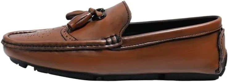 Лоферы кожаные, Men's, Brown UOPYNE