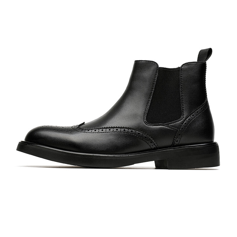 

Ботинки Челси мужские черный Zonejoy