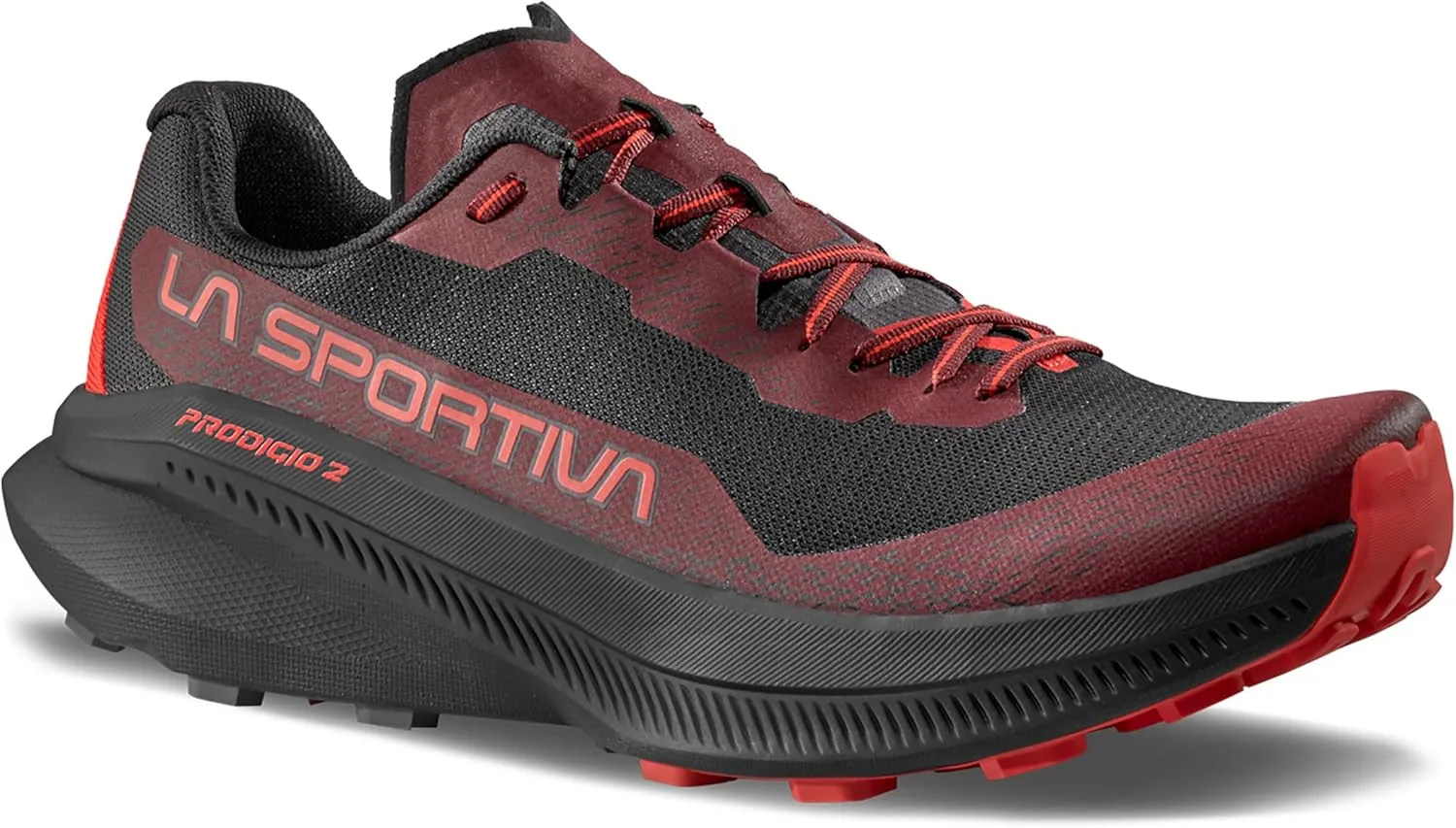 Мужские кроссовки для горного бега LA SPORTIVA Prodigio 2, кроссовки для триатлона, красный — фото 3