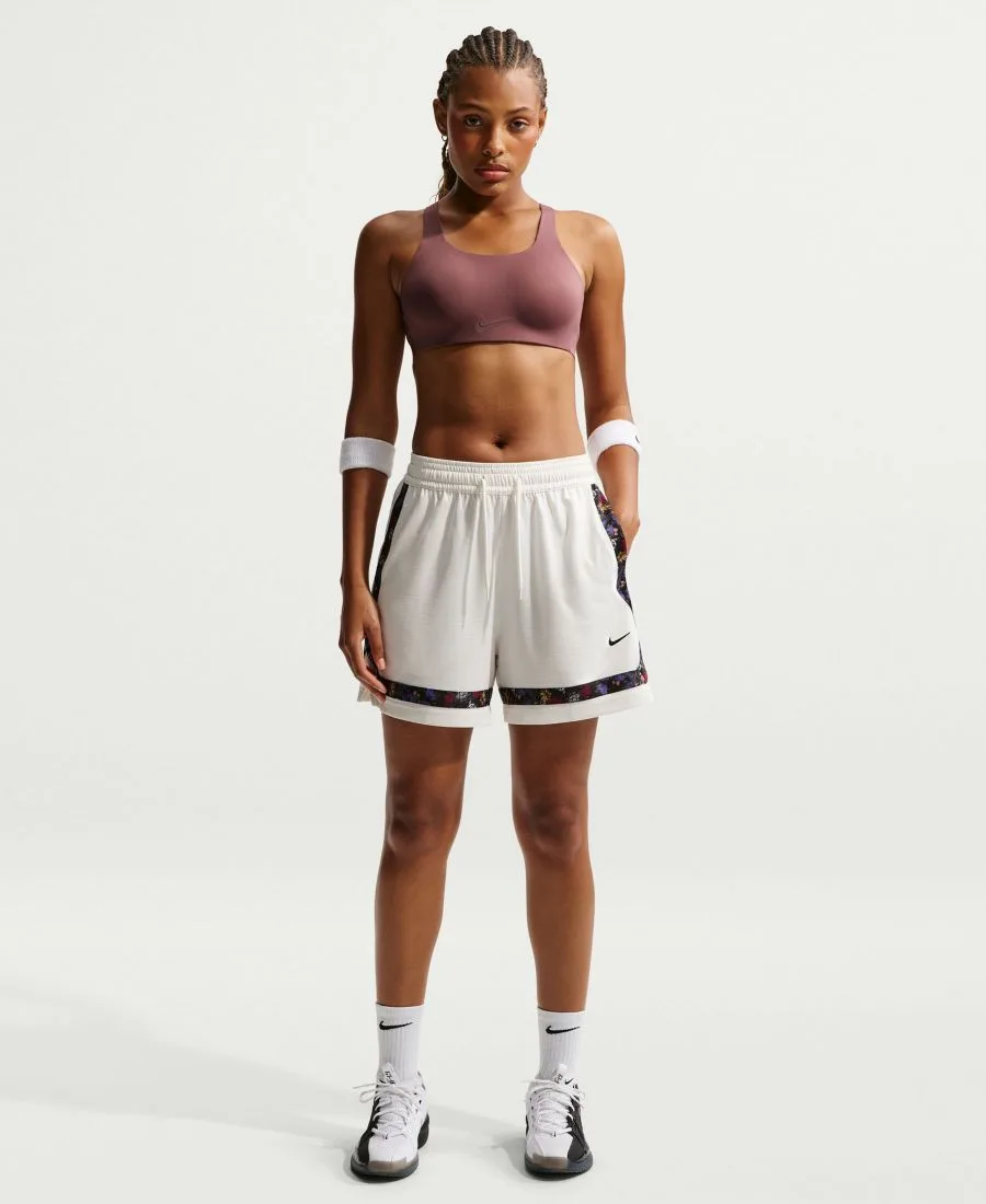 Женские баскетбольные шорты Dri-FIT Nike, sail/черный