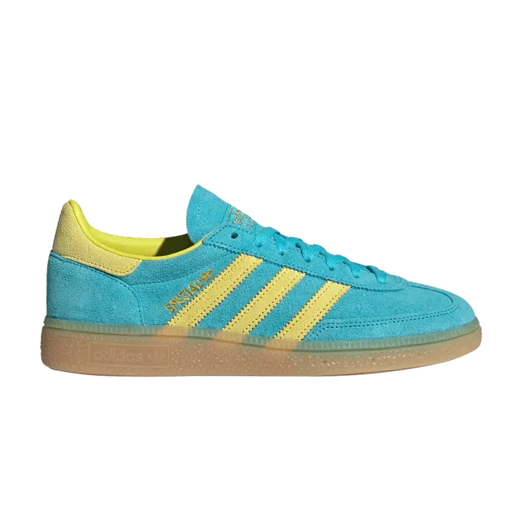 Кроссовки Adidas Wmns Handball Spezial, Blue Glow Bright Yellow