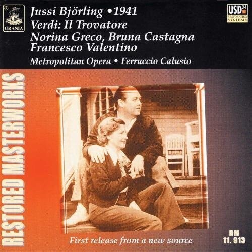 

CD диск Verdi / Greco / Valentino / Calusio: II Trovatore
