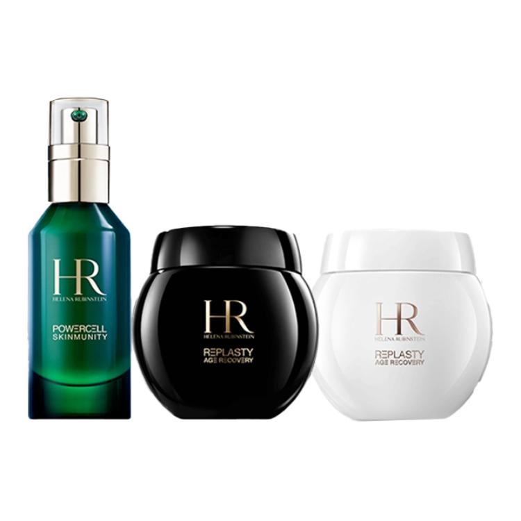 HELENA RUBINSTEIN Зеленый Vase Black White Bandage набор для ухода за кожей успокаивающий, увлажняющий и восстанавливающий набор из 3 штук — фото 4