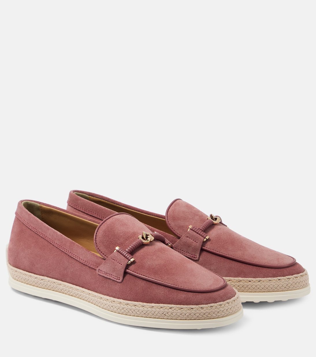 Замшевые мокасины Tod's, Ortensia