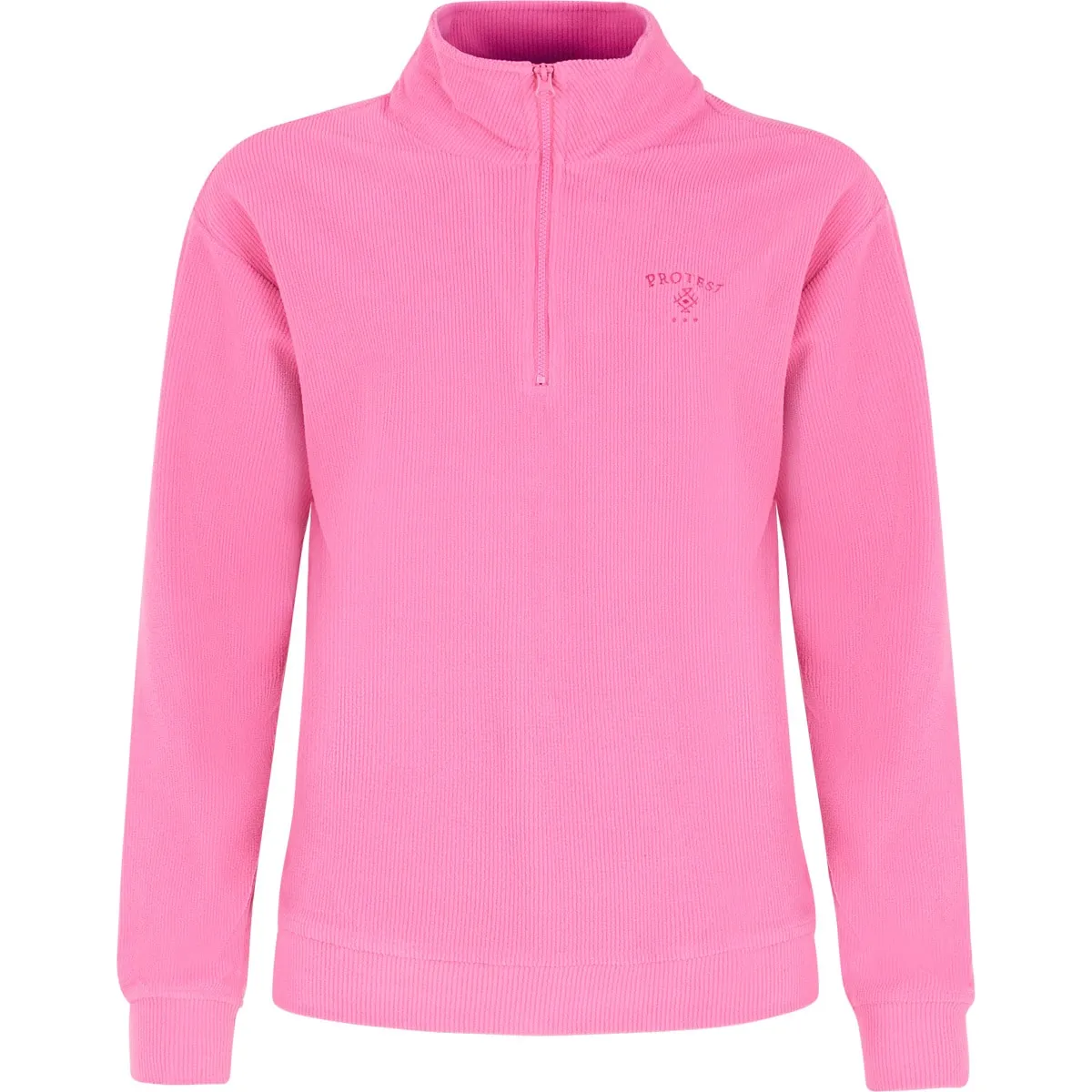 

Prtnappa 1/4 Zip Protest Женский флис, розовый