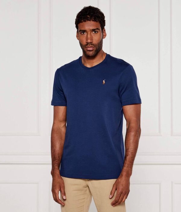 

Футболки Custom slim fit Polo Ralph Lauren, синий