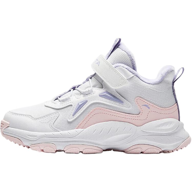 

Детские ботинки среднего размера с противоскользящей подошвой для подростков Antakids, белый/розовый