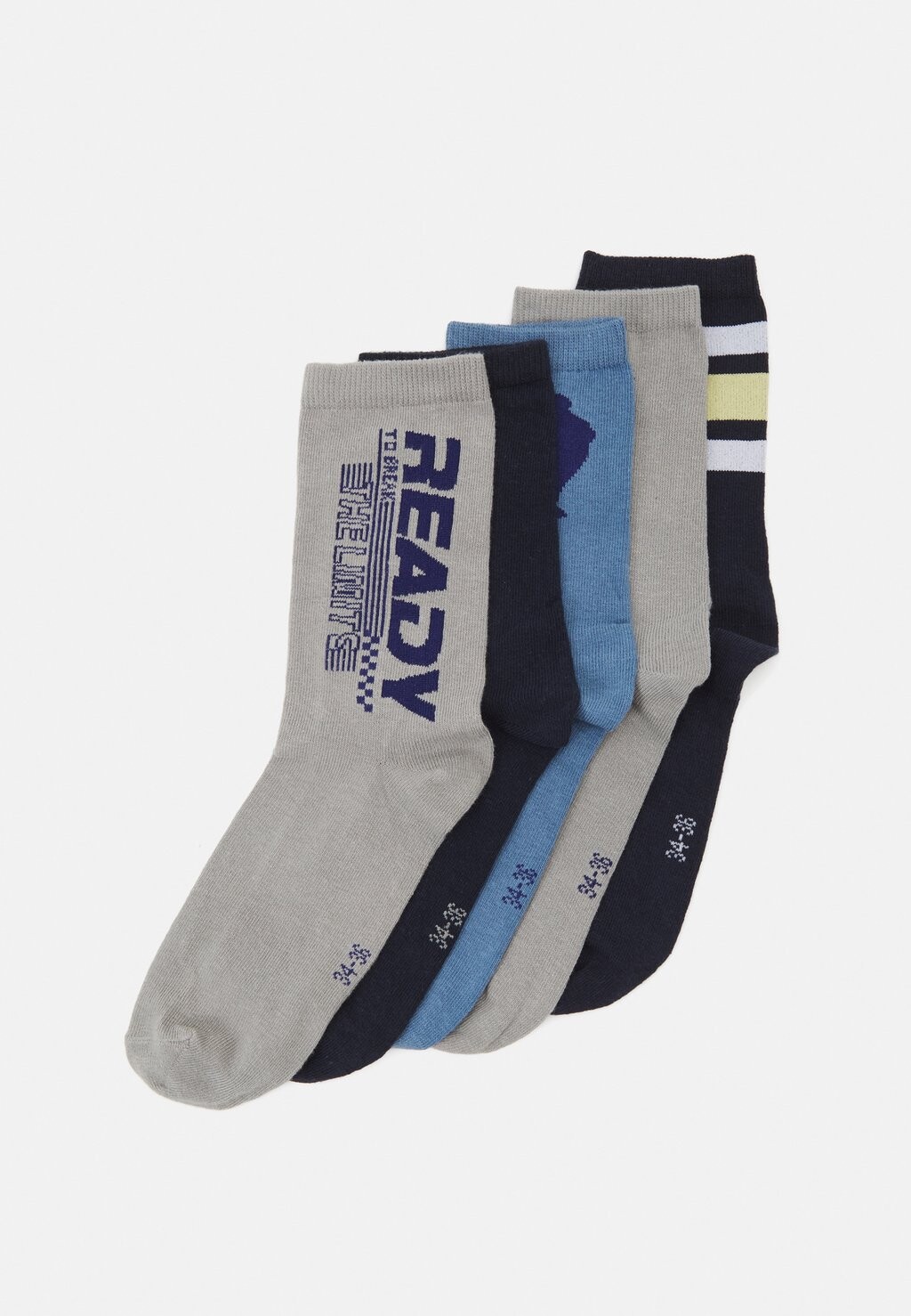 

Носки NKMVAKS 5 PACK Name it, серый