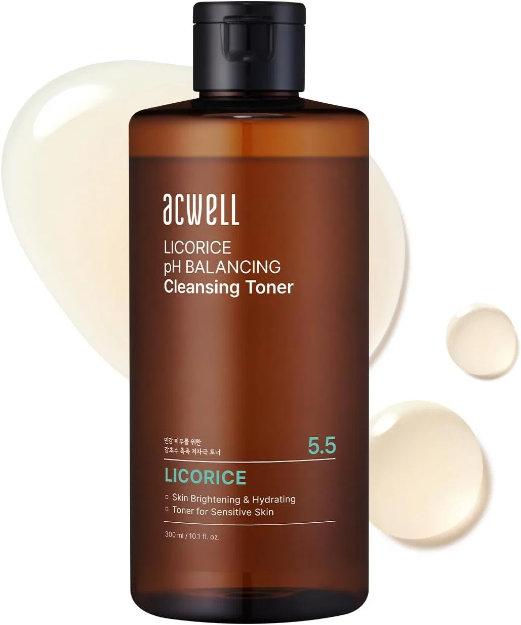 Тоник очищающий ACWELL Licorice Water pH Balancing, 300 мл