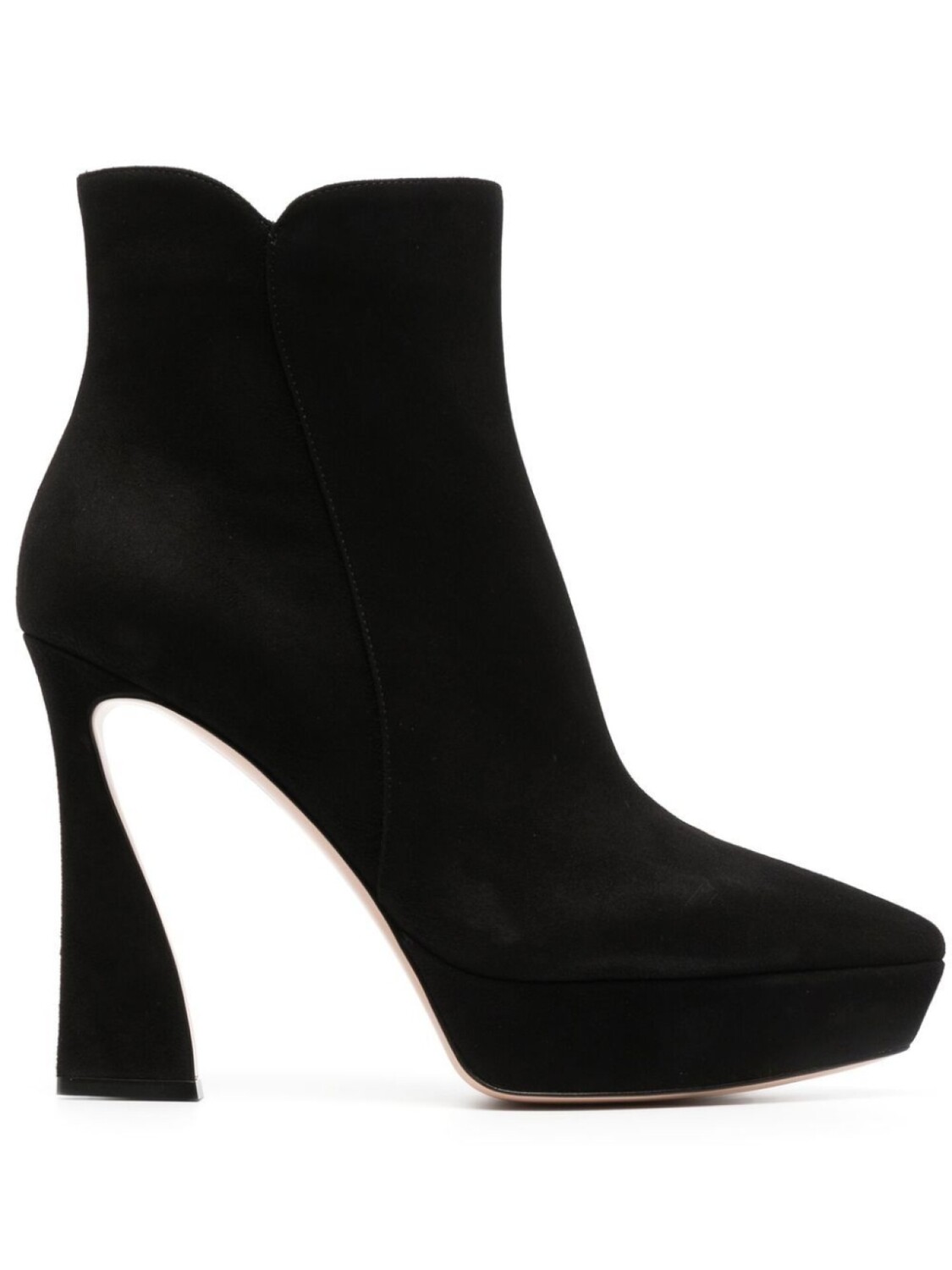 

Gianvito Rossi ботильоны с заостренным носком, черный