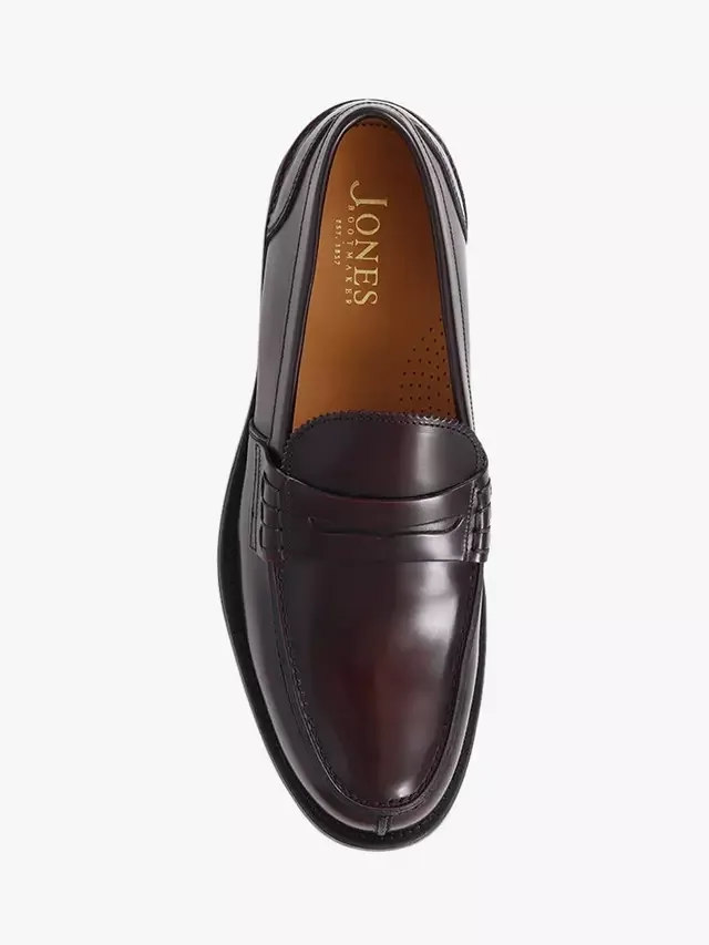 Кожаные лоферы Chorleywood Jones Bootmaker, Burgundy — фото 4