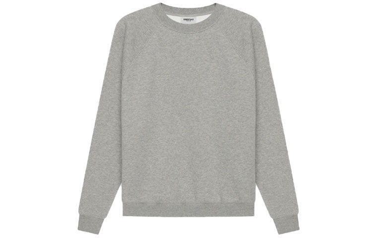 Худи Fear of God Essentials SS21 Pull-Over Crewneck Dark Heather Oatmeal, бежевый — фото 3