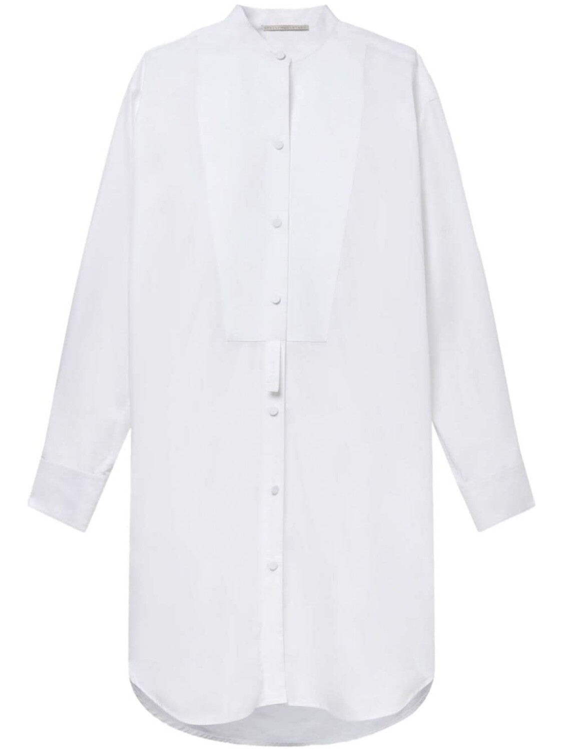 

Stella McCartney платье-рубашка Plastron, белый