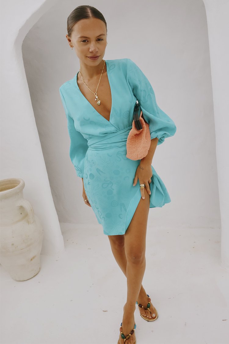 

Коктейльное/вечернее платье MINI VIENNA DRESS Never Fully Dressed, синий