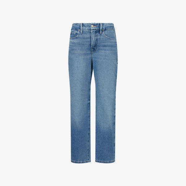 

Джинсы Good American Good Legs из стрейч-денима, индиго