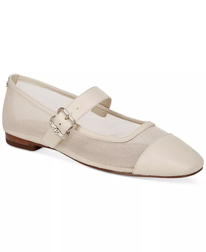 

Женские сетчатые балетки Miranda Mary Jane Sam Edelman, слоновая кость