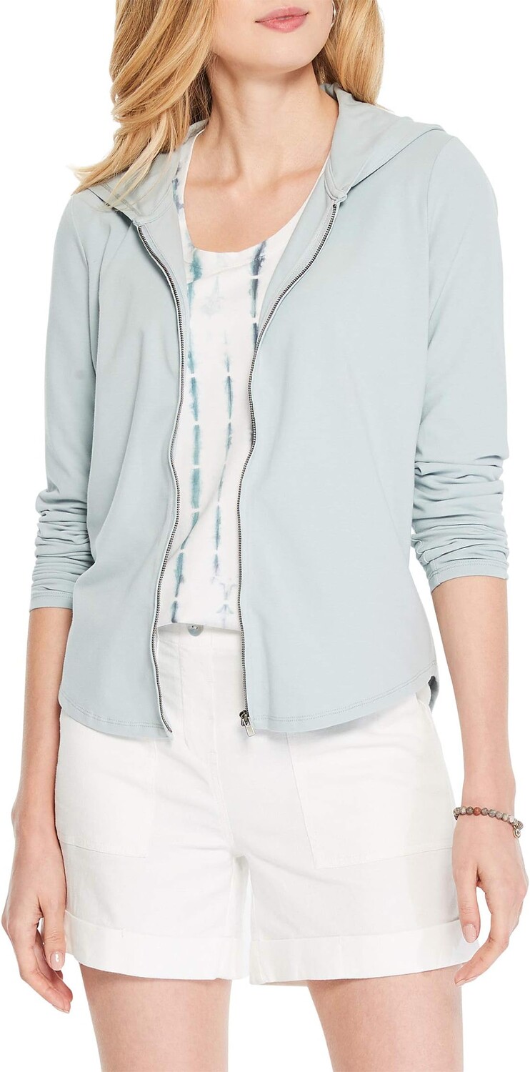 

Куртка NIC+ZOE Ruffled Up Perfect Knit Jacket, цвет Breeze