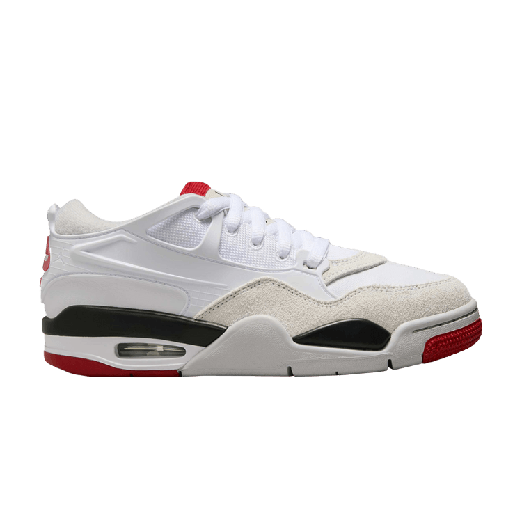 

Кроссовки Air Jordan 4 RM GS 'White Fire Red', белый