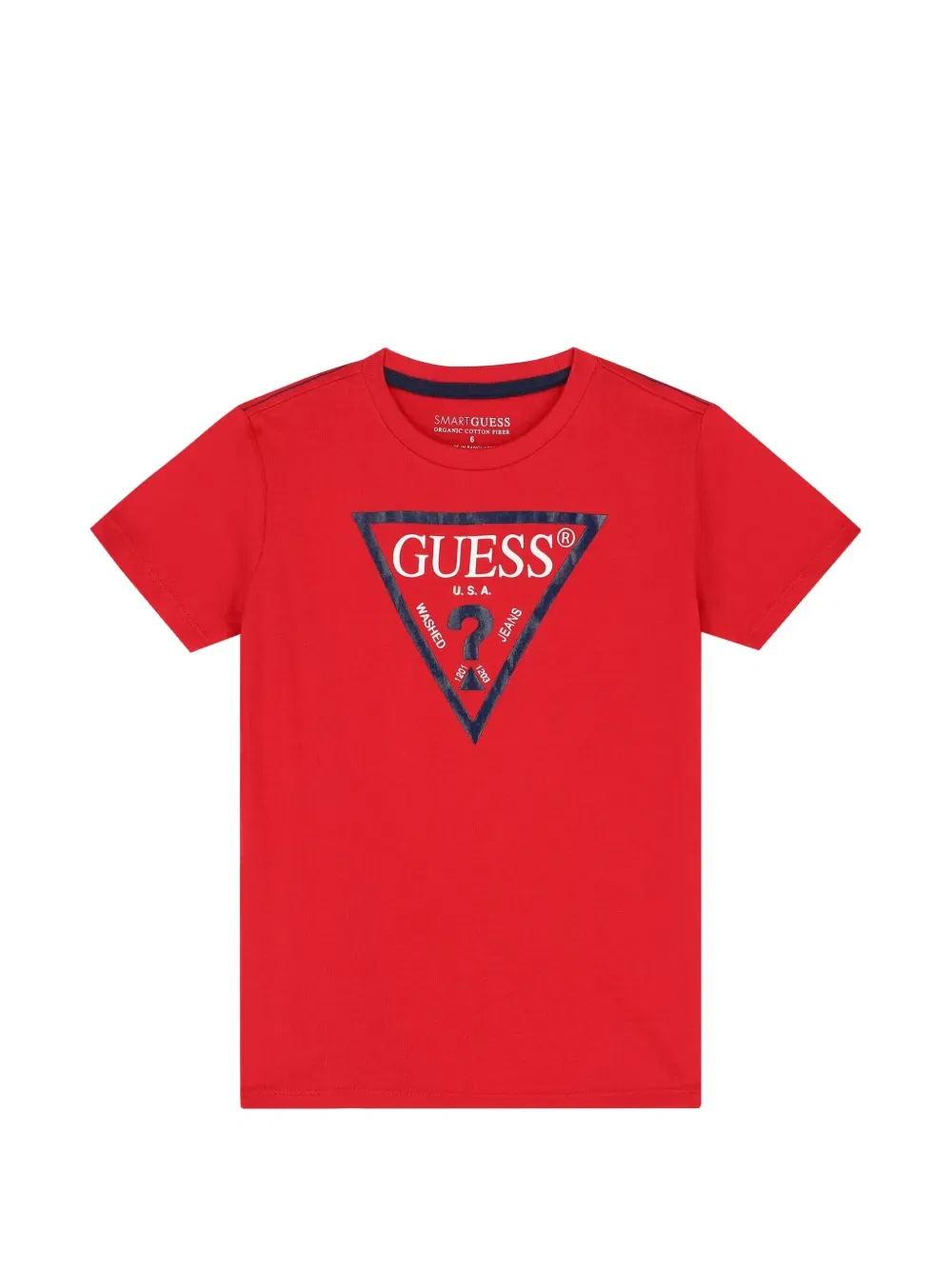 Футболка с принтом Guess Kids, красный