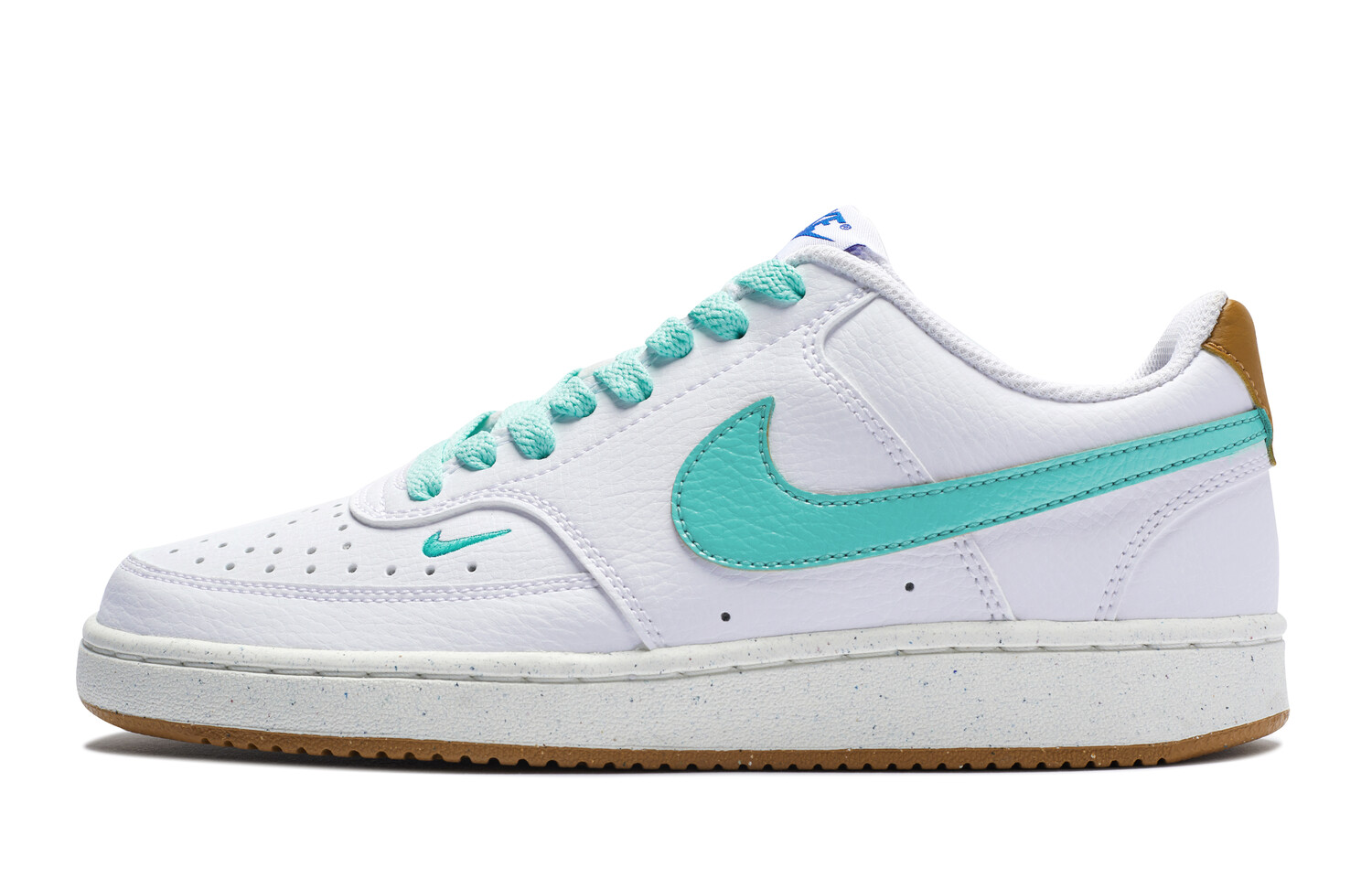 

Кроссовки Nike Court Vision Skateboarding Shoes Women's Low-top Tiffany, белый