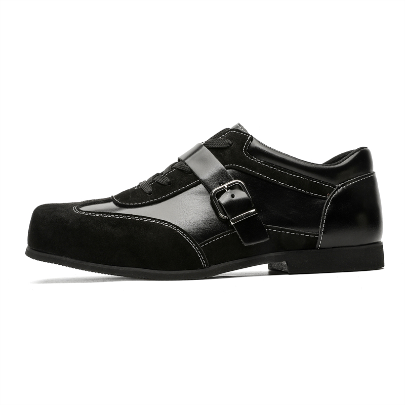 

Kaltendin Кроссовки Low Top Casual Unisex черные [со скрытой платформой], цвет Black[Hidden Wedge]