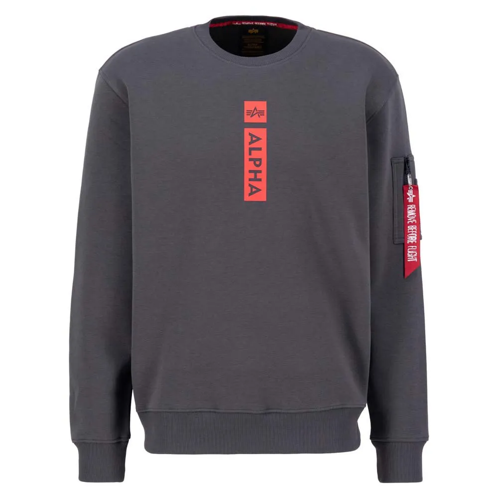 

Толстовка Alpha Industries Alpha Rp, серый