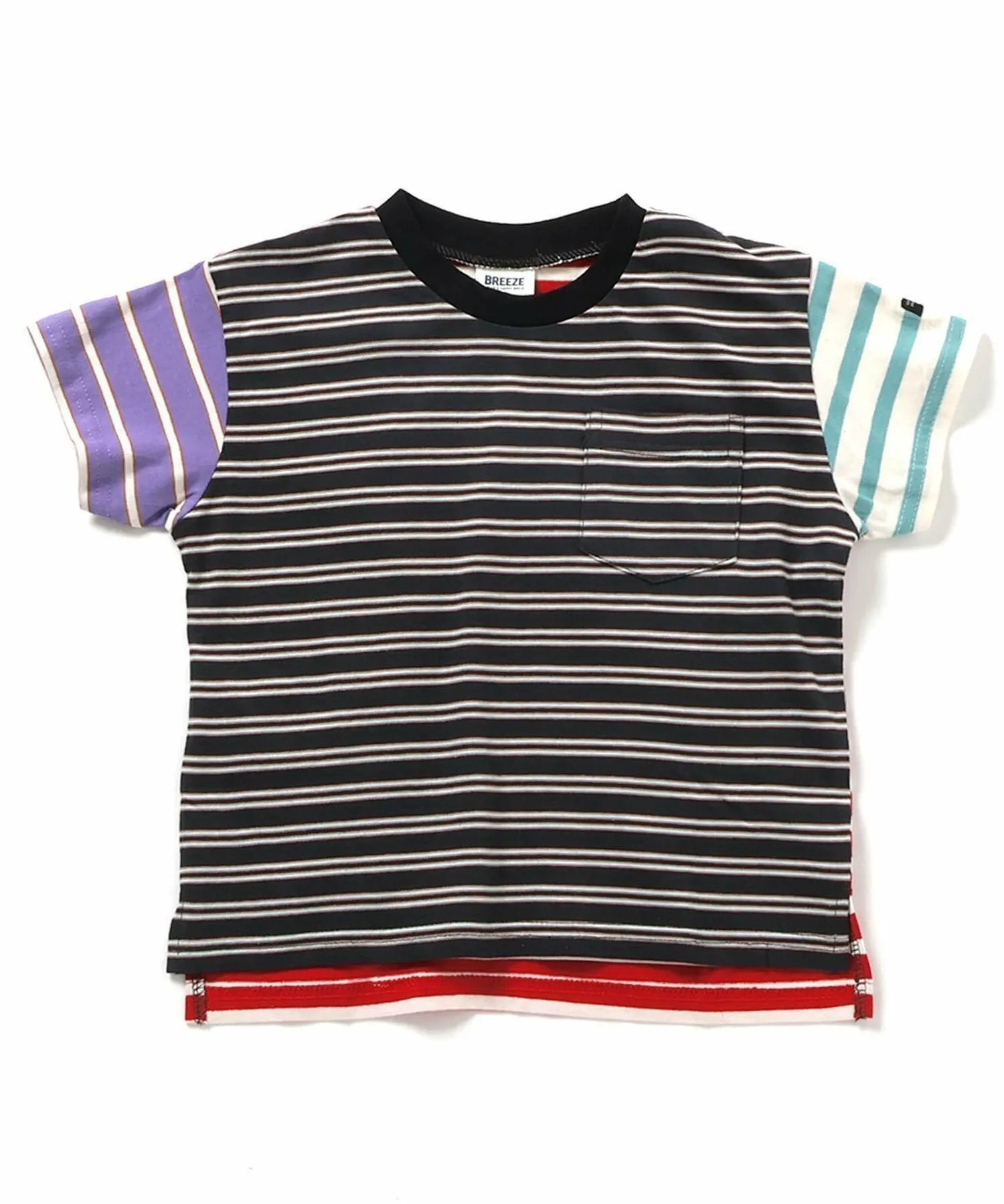 Эксклюзивная футболка в полоску, доступная только в интернете BREEZE, Multicolor 3 — фото 2