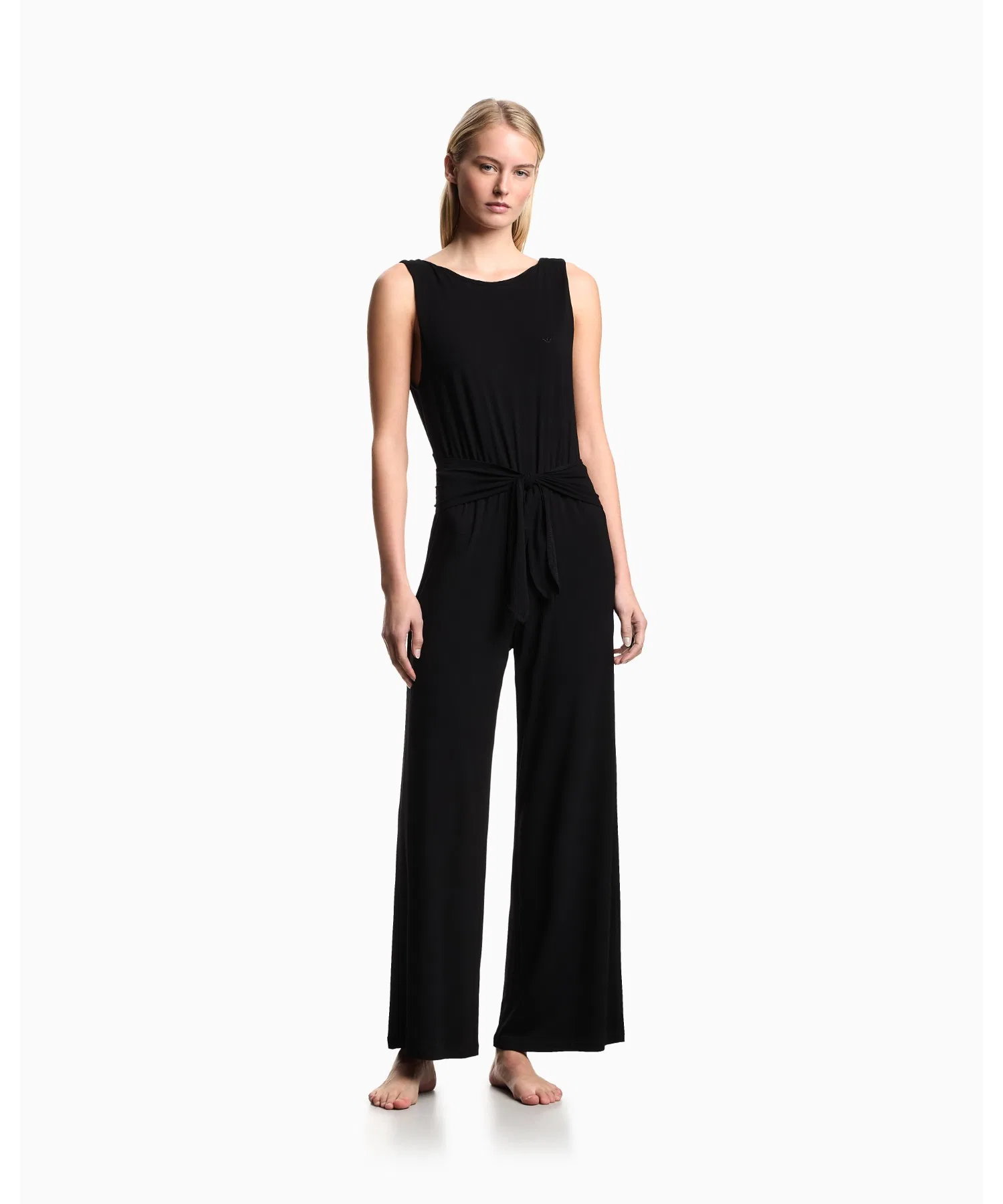Пляжный комбинезон Emporio Armani из трикотажа