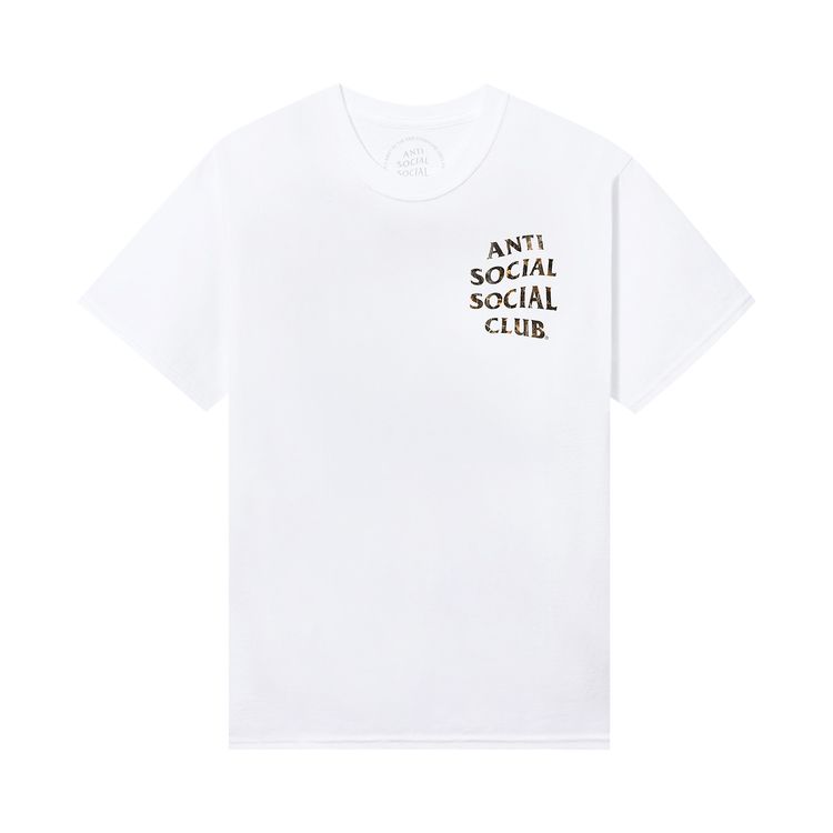

Футболка Anti Social Social Club Real Tree Mind Games Tee 'White', белый