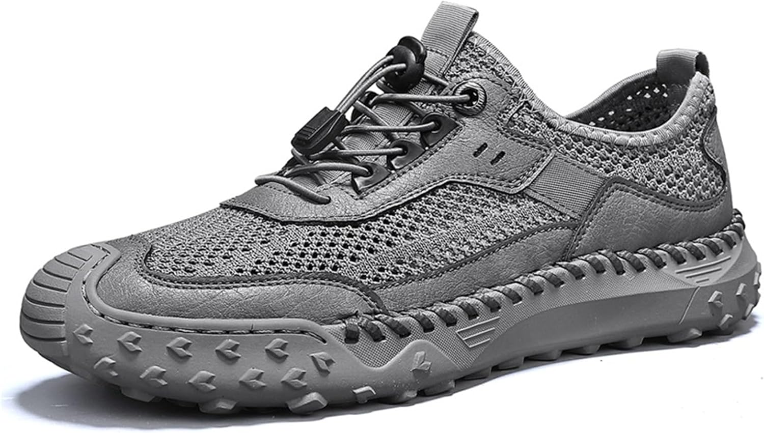 

Мужские водонепроницаемые кроссовки с быстрым высыханием, противоскользящие, для активного отдыха, походов и прогулок, летние модные кроссовки для мужчин Abborora, серый