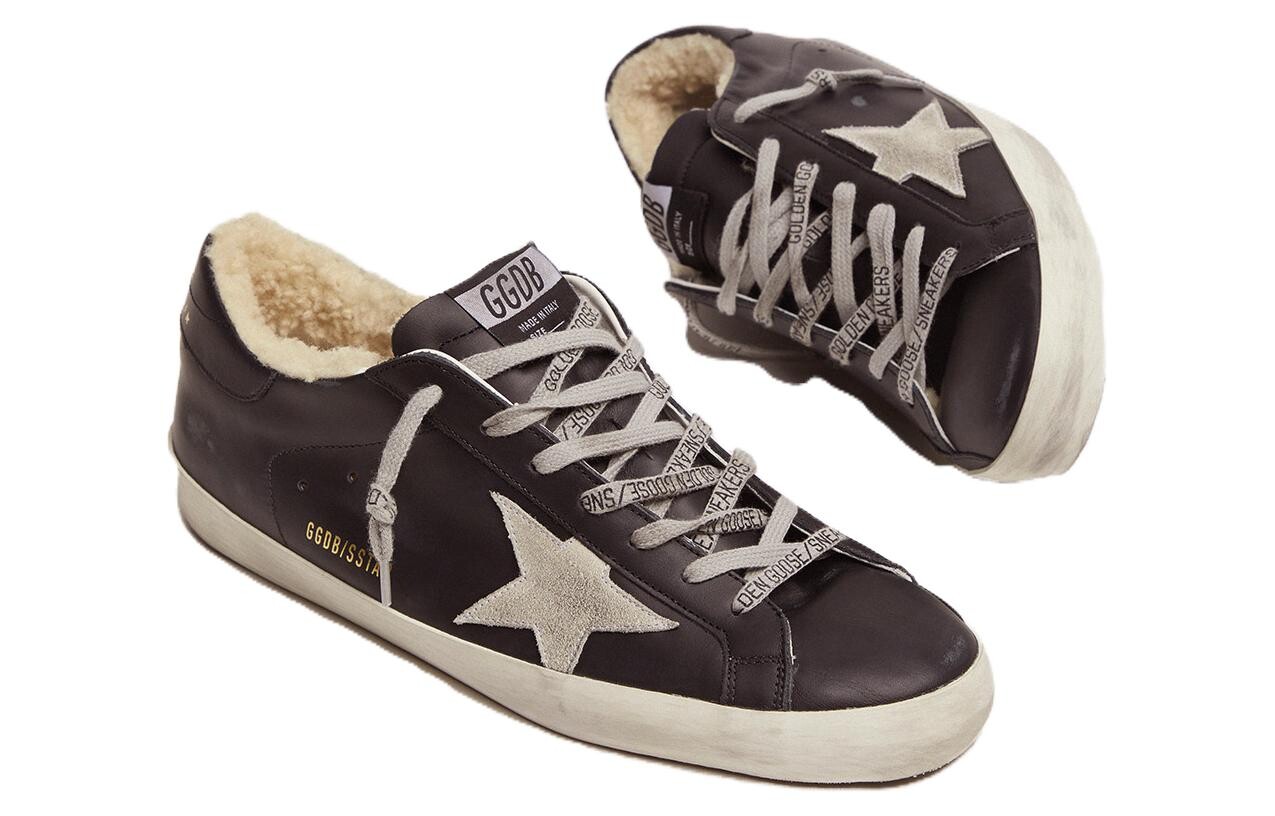 Кеды мужские Golden Goose, коричневый — фото 4