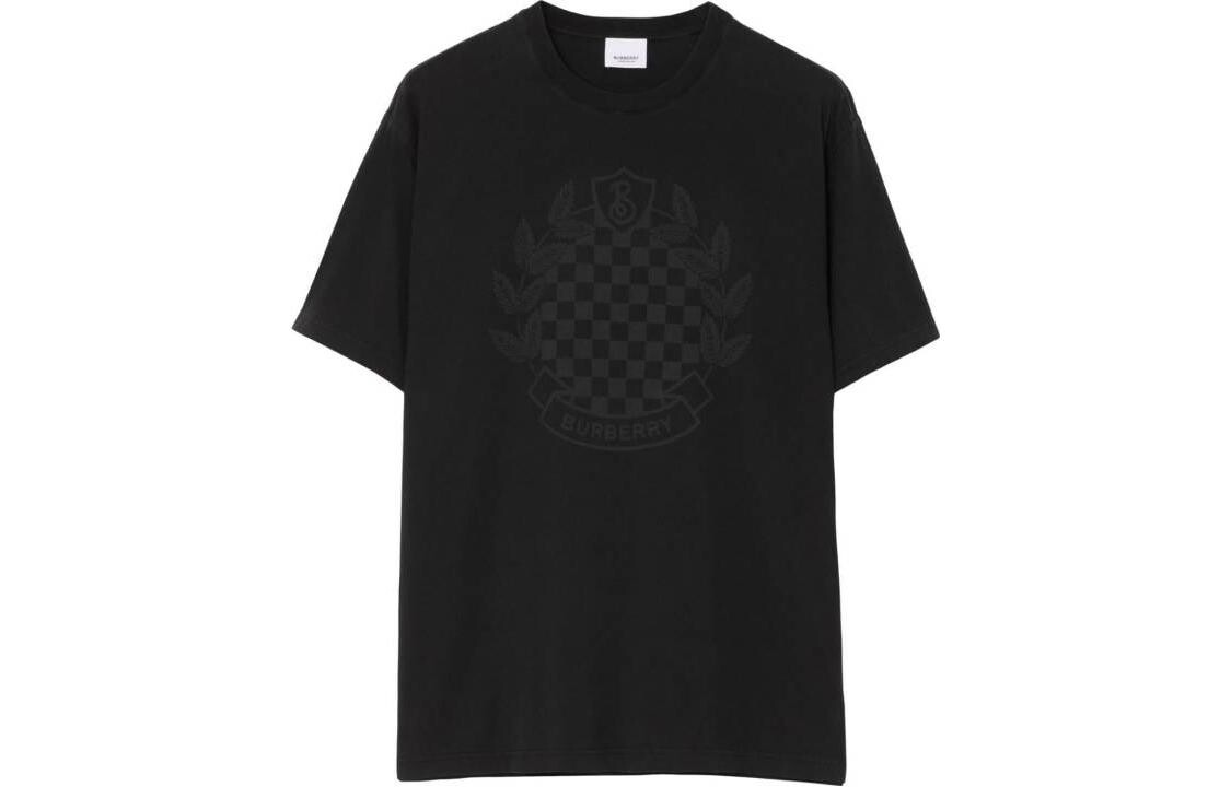 

Мужская футболка Burberry, цвет Black