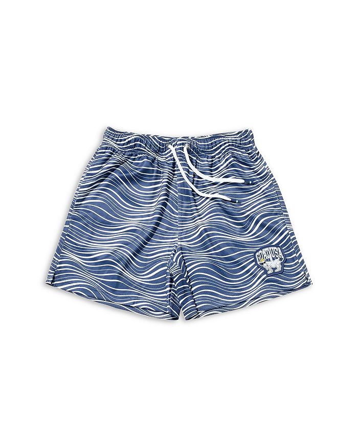 

Шорты для мальчиков Wave Jacquard Mesh - малыши, старшие дети GOAT USA, синий