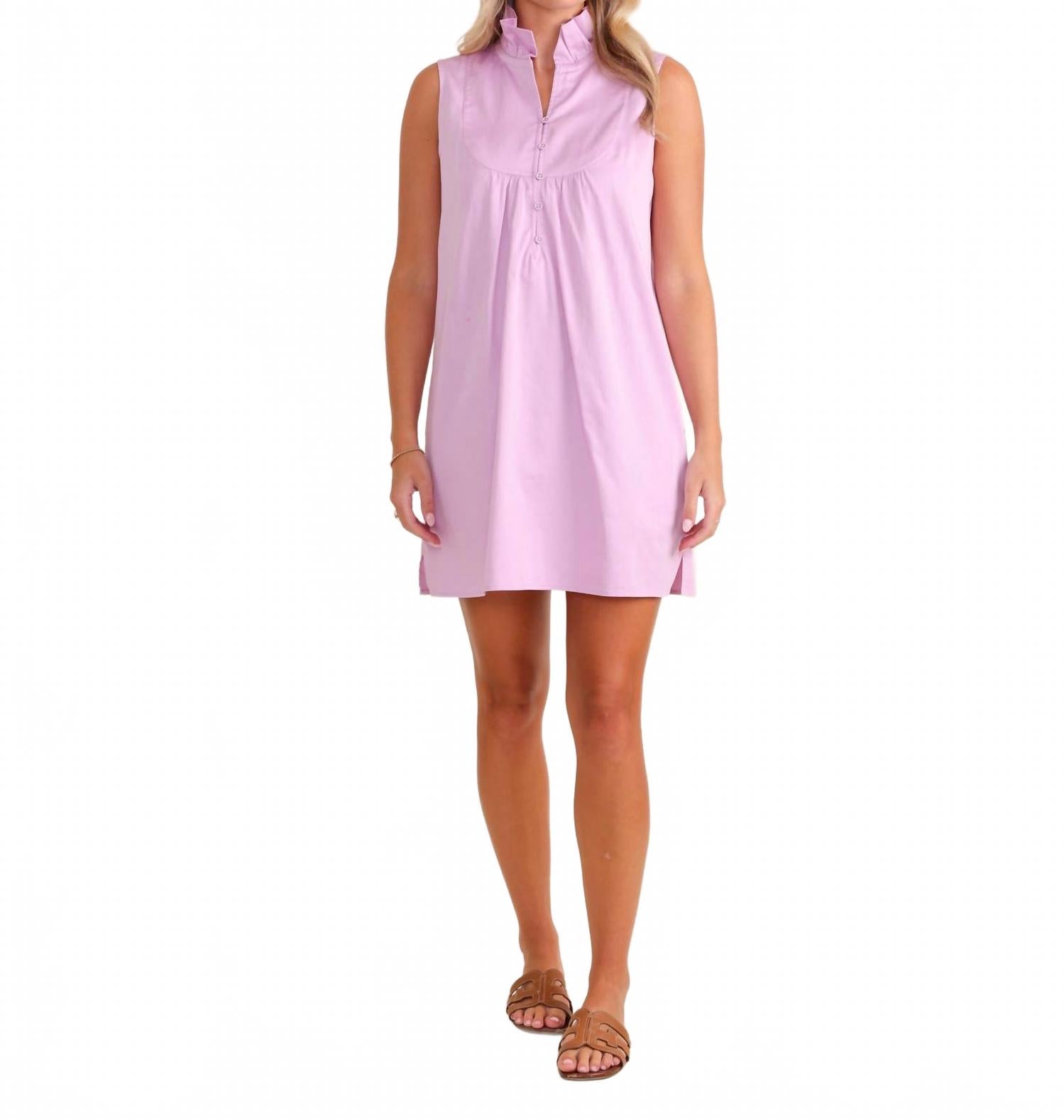 

Гленда мини-платье в цвете чертополоха S'edge, Thistle