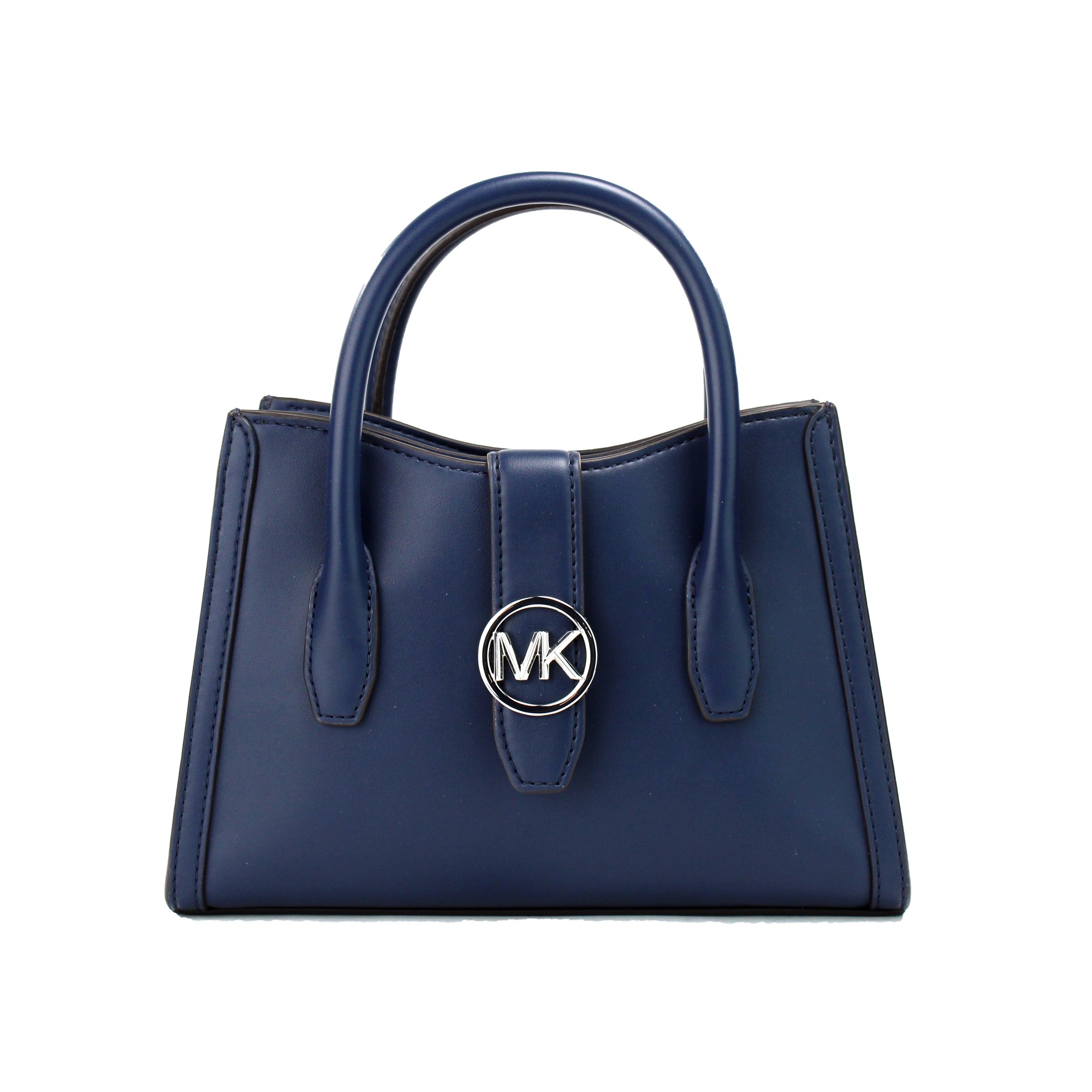 

Gabby Small Navy искусственная кожа сумка-портфель на молнии через плечо кошелек Michael Kors