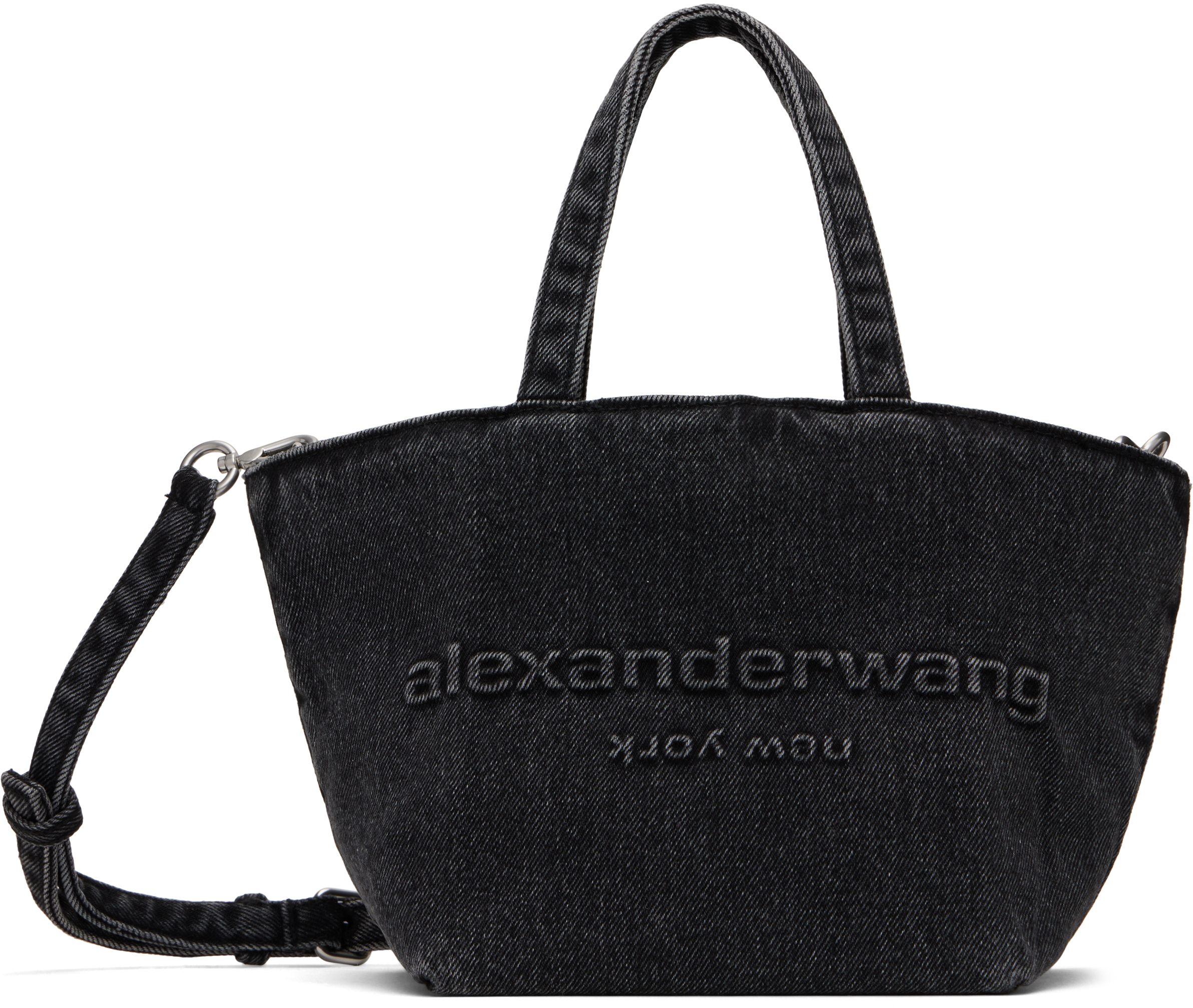 

Серая маленькая сумка для перфоратора Alexander Wang, Серый, Серая маленькая сумка для перфоратора Alexander Wang