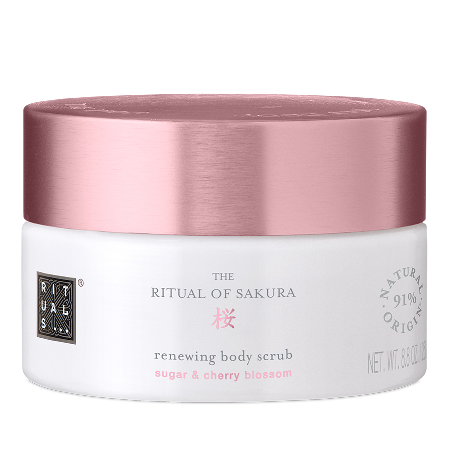 

Скраб для тела с маслами и сахаром the ritual of sakura body scrub Rituals, вес 250 гр.