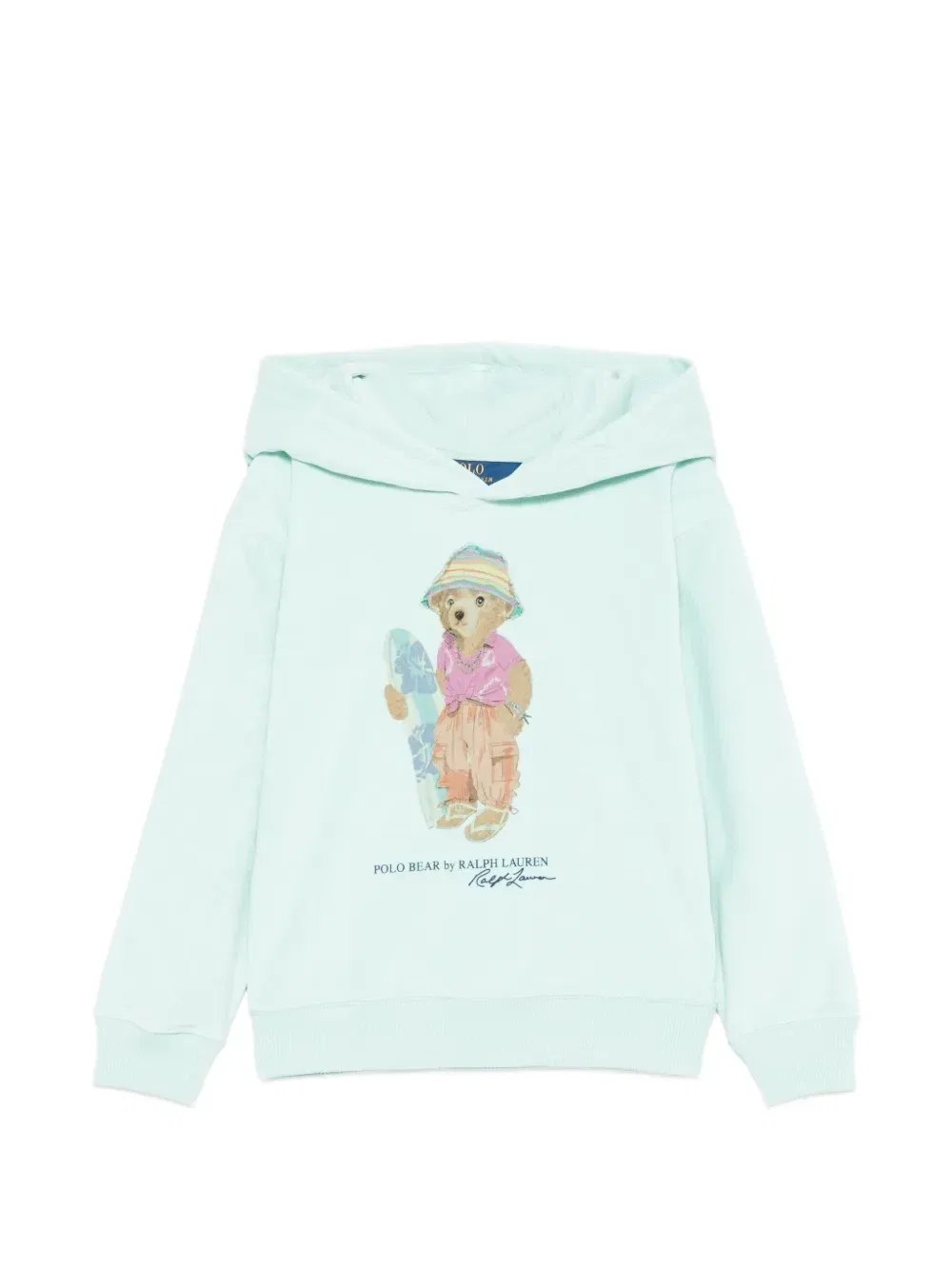 Худи с длинными рукавами Polo Ralph Lauren Kids, синий