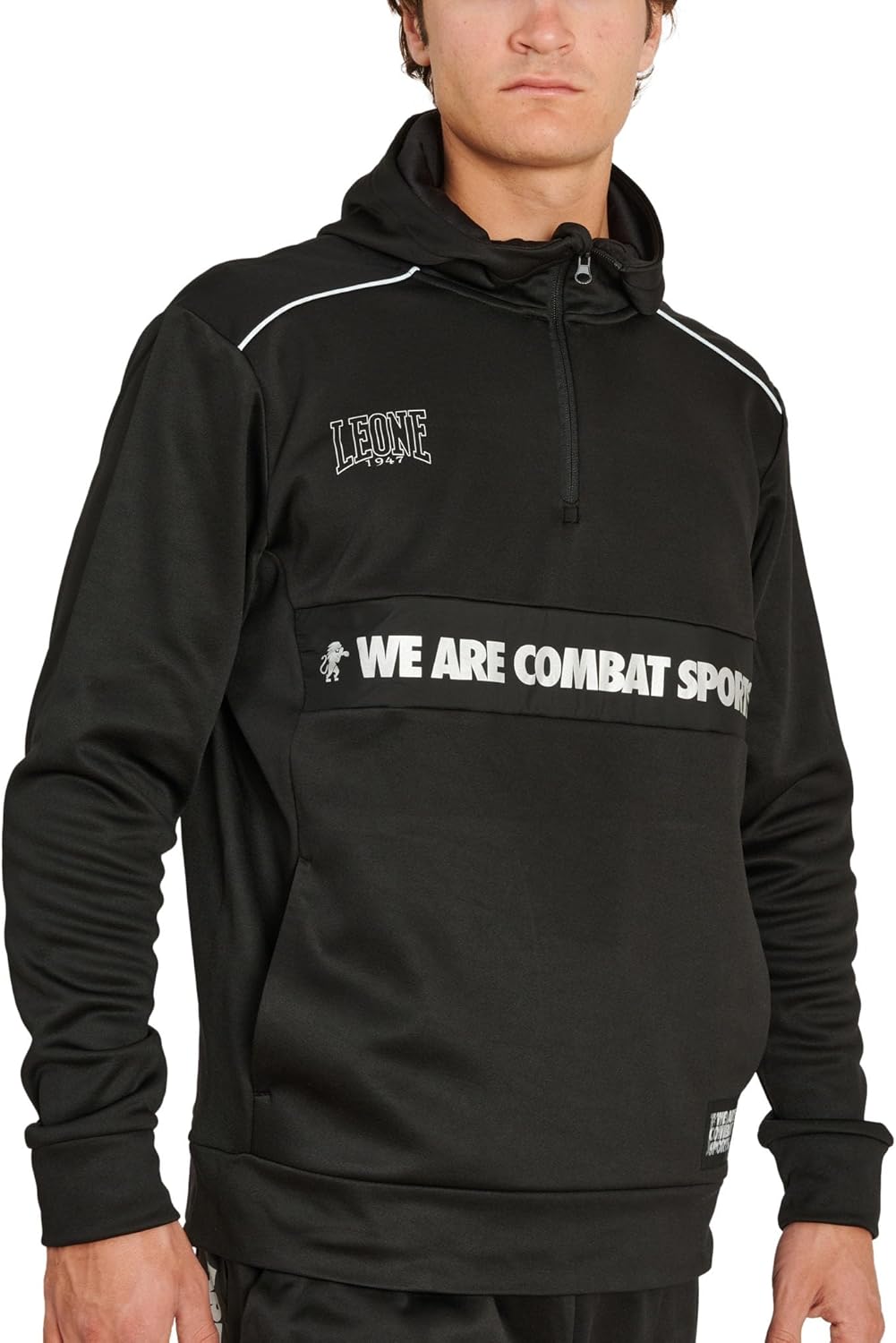 

Толстовка Leone 1947 с контурным рисунком, унисекс, для взрослых, черный