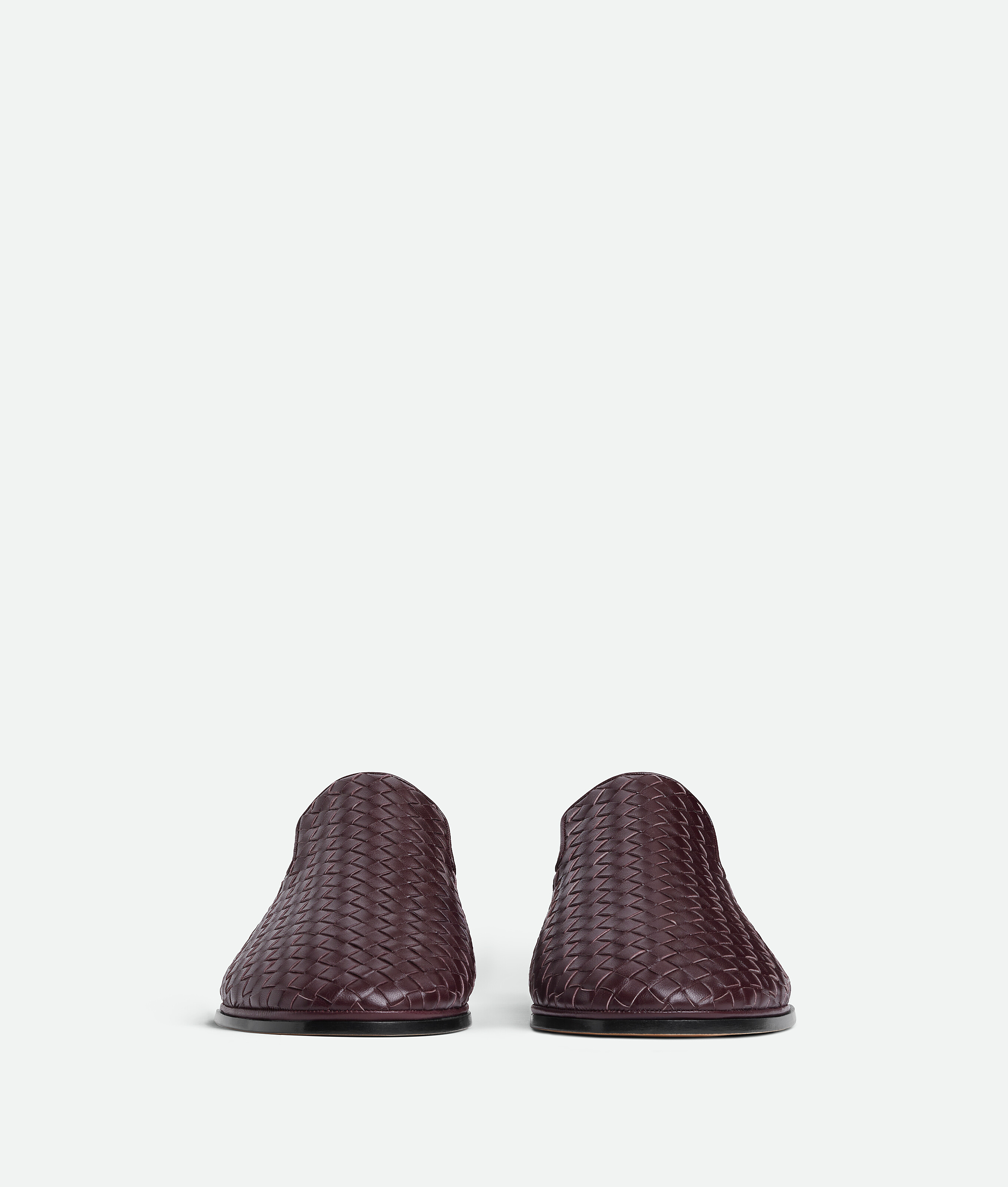 Воскресная тапочка BOTTEGA VENETA, темный бароло — фото 3