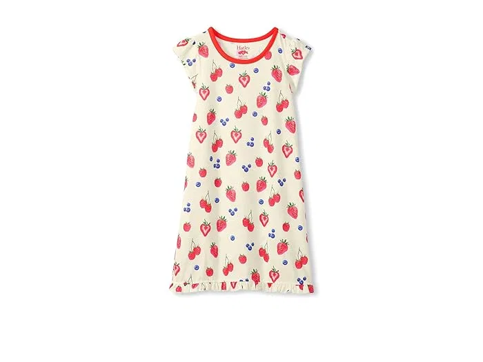Ночная рубашка с оборками Hatley Kids, Cream