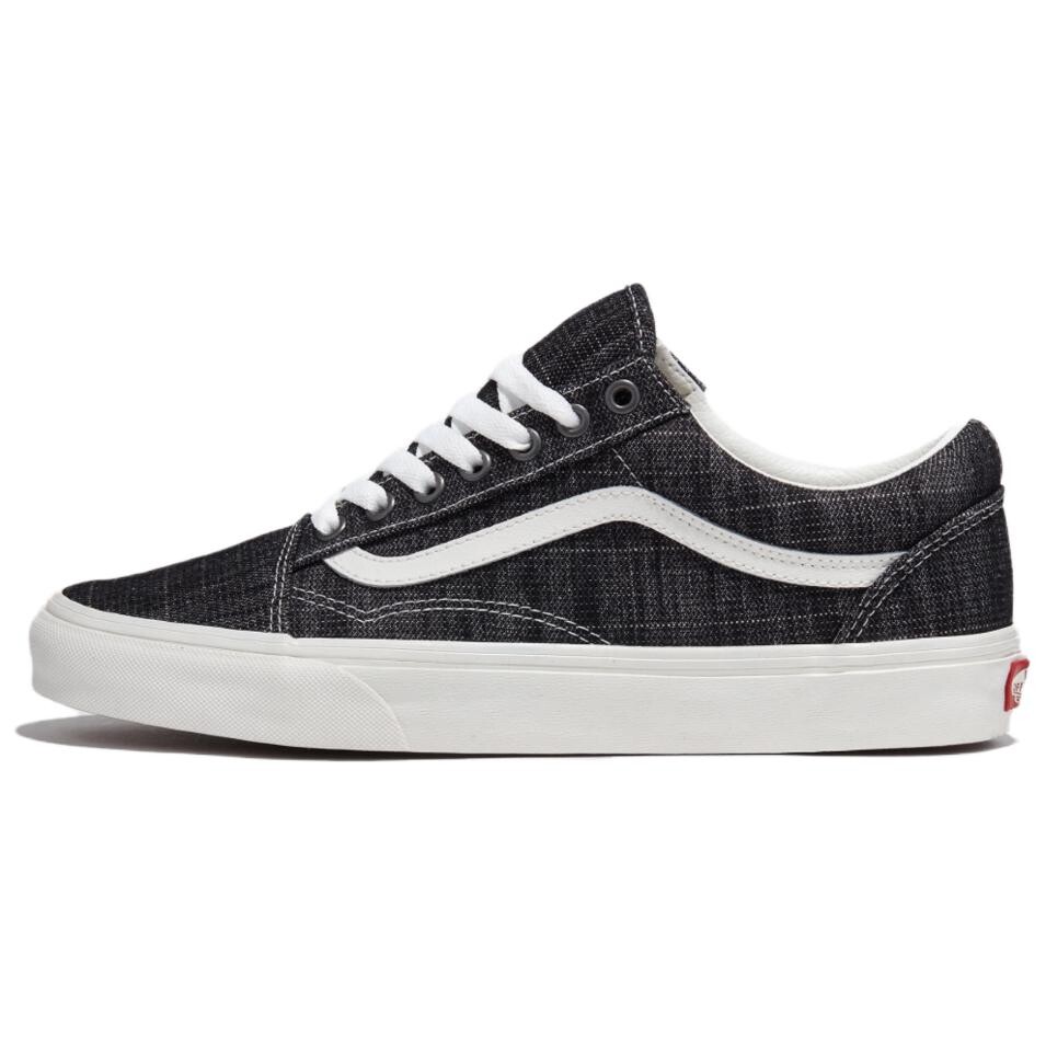 

Кроссовки Vans Old Skool Skateboarding Shoes Unisex Low-top Black/white, черный