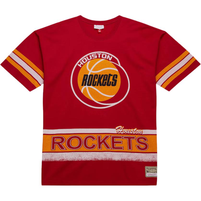 

Mitchell Ness Футболка Mitchell & Ness x NBA Houston Rockets Fashion Oversized Vintage мужская red